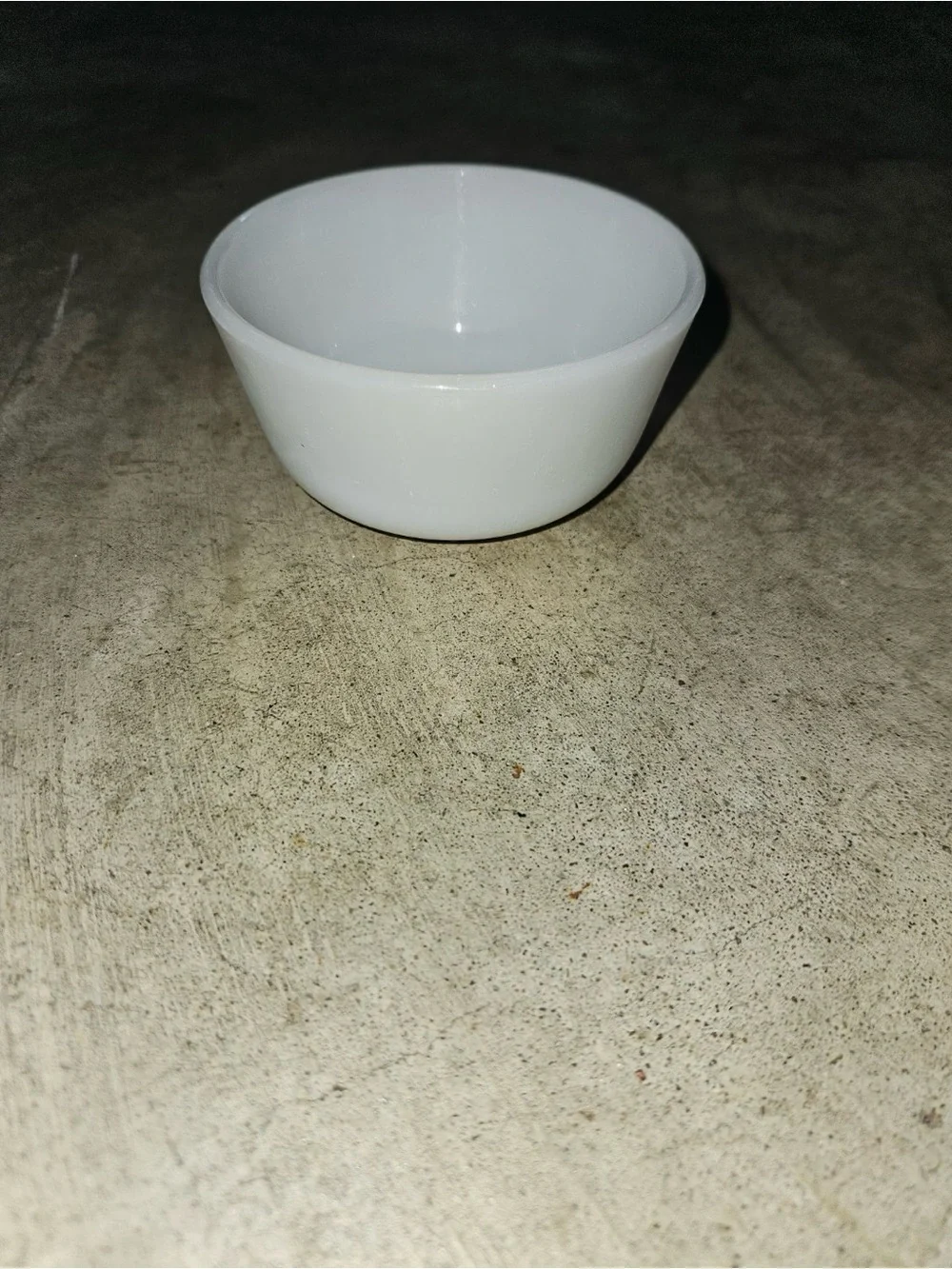 1-Fire King White Milk Glass Ramekins 1